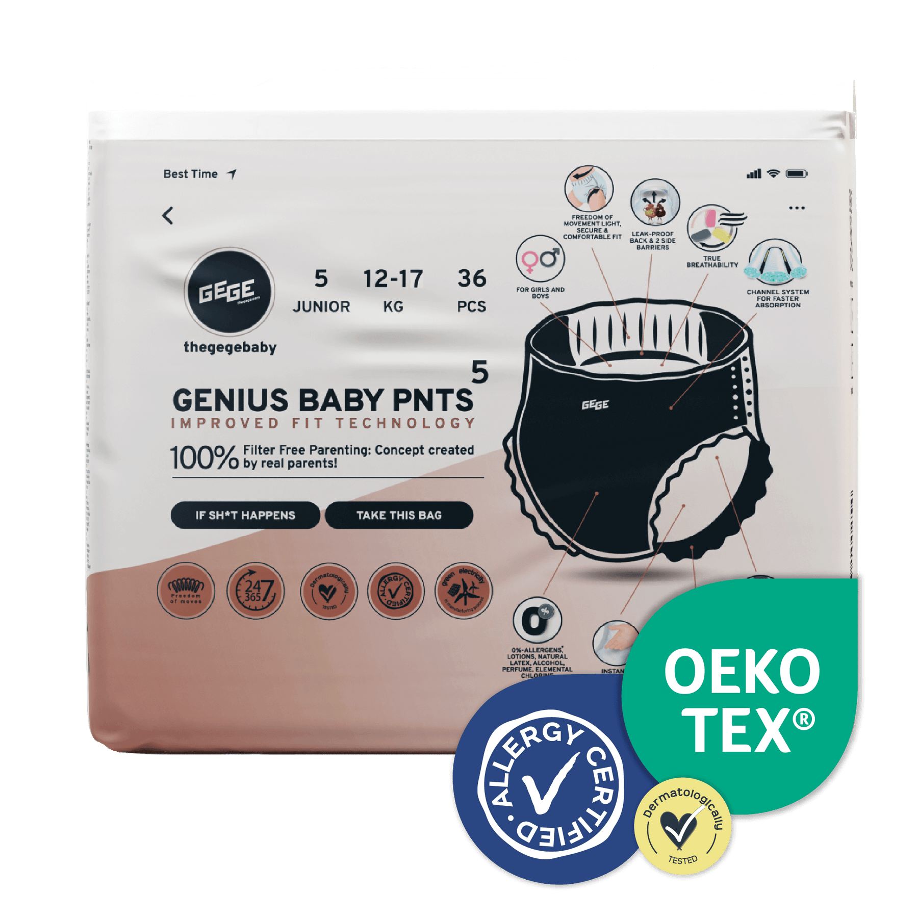 PREMIUM GENIUS BABY PANTS