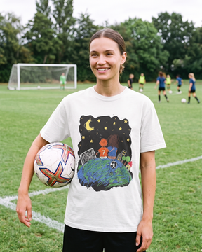 GEGE Behind Every Goal No. 7 T-Shirt White