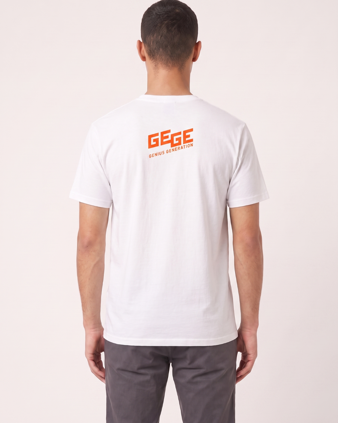 GEGE Behind Every Goal No. 7 T-Shirt White