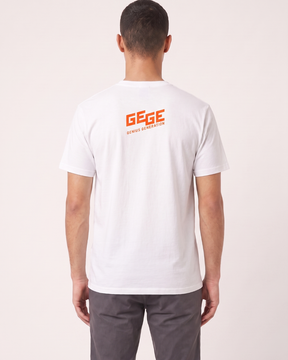GEGE Behind Every Goal No. 7 T-Shirt White