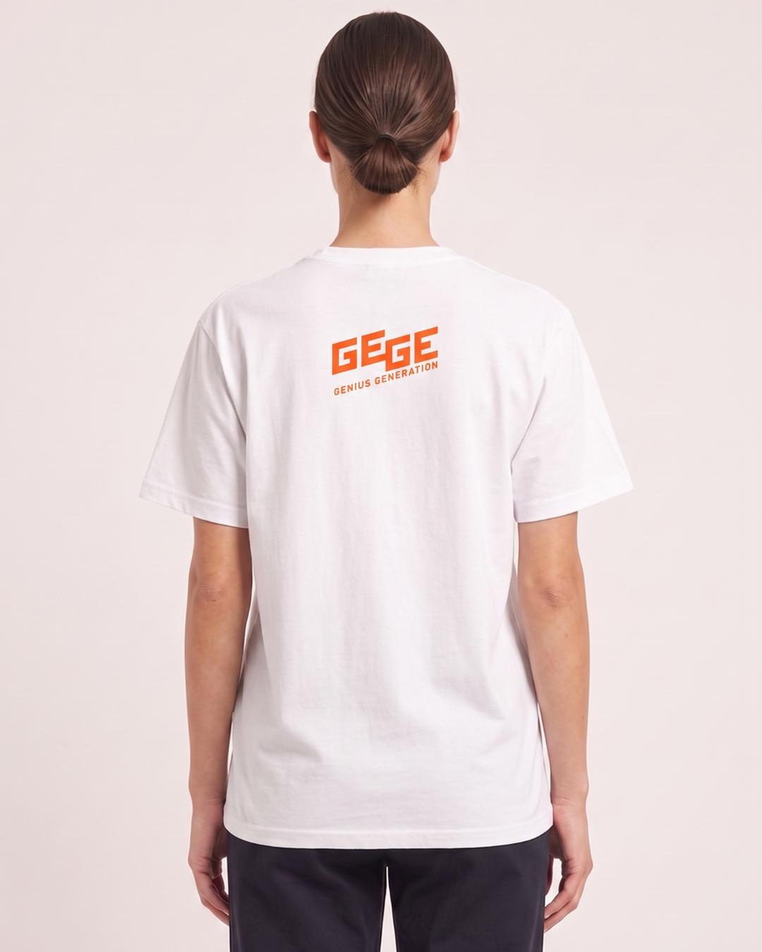 GEGE Behind Every Goal No. 7 T-Shirt White
