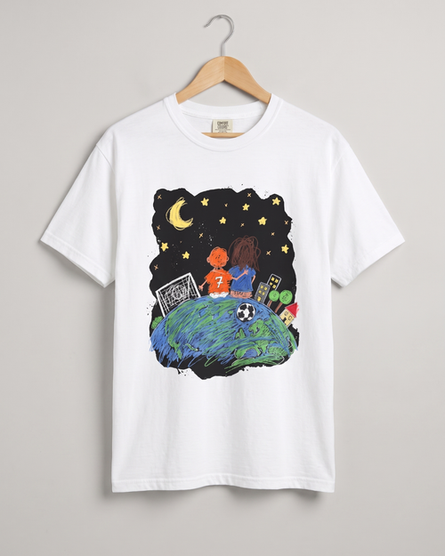 GEGE Behind Every Goal No. 7 T-Shirt White