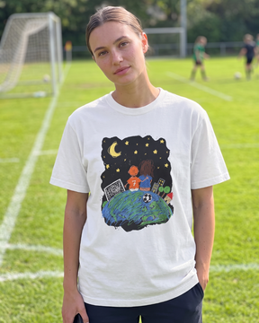 GEGE Behind Every Goal No. 7 T-Shirt White