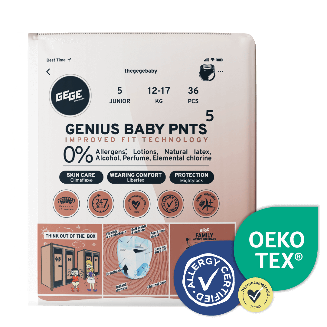 MUTANDINE PER BAMBINI PREMIUM GENIUS